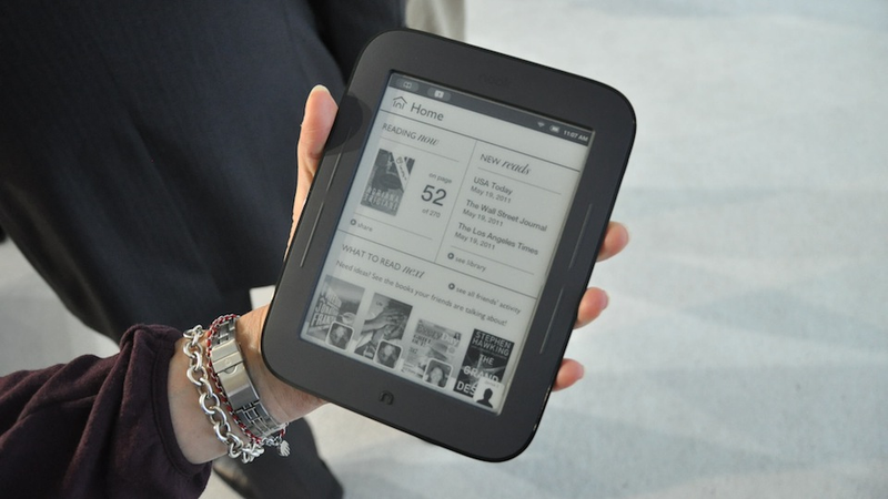 Illustration for article titled Nook Simple Touch Reader Impressions: Your Hands Will Love It